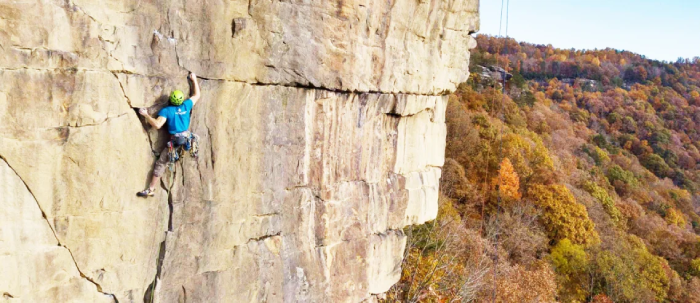 rock-climbing